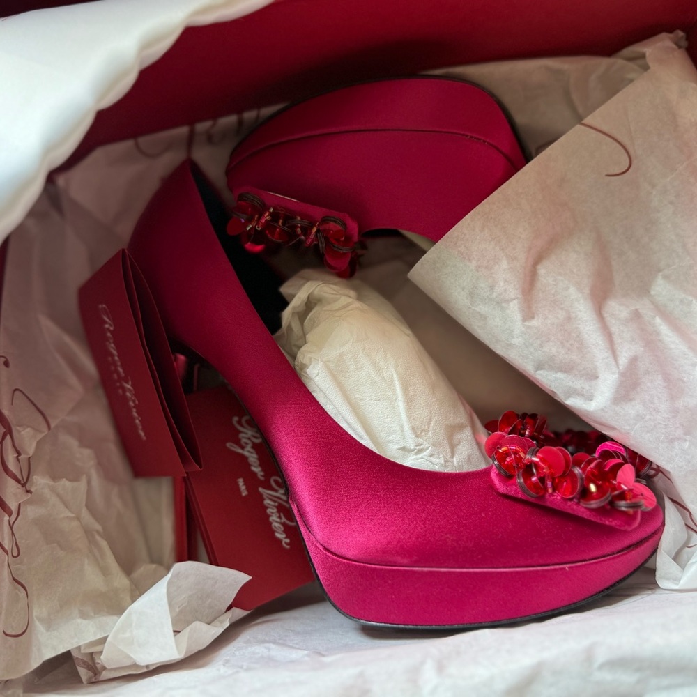 Roger vivier Elegant Pink Heels